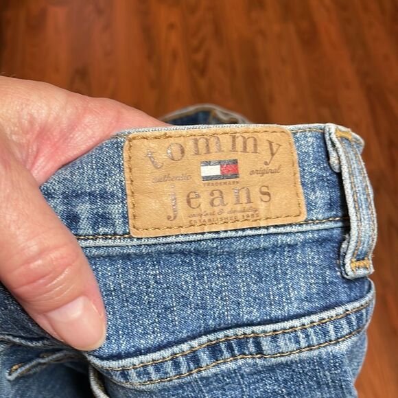 Y2K Tommy Hilfiger Vintage Boot Cut Jeans, 7 short - Picture 8 of 12